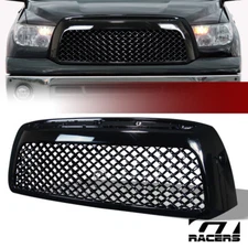 For 2007-2009 Tundra Gloss Blk Tr-Style Mesh Front Bumper Grill Grille Guard ABS