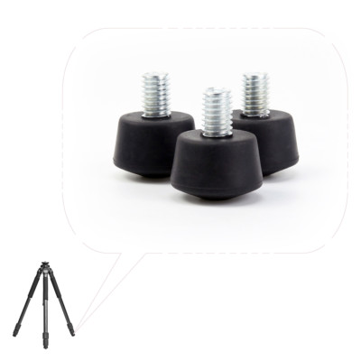 Camera Tripods Monopods 3-Pack Tripod Rubber Feet With