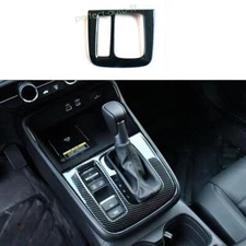 For Honda CR-V 23-2024 Steel Carbon fiber Middle Console Gear Box Cover Trim