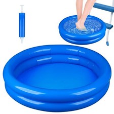 2 Pack Inflatable Pool Foot Bath Basin Swimming Pool Foot Soaking Wash Basin ...