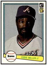 1982 Donruss #425 Eddie Miller ex-nm