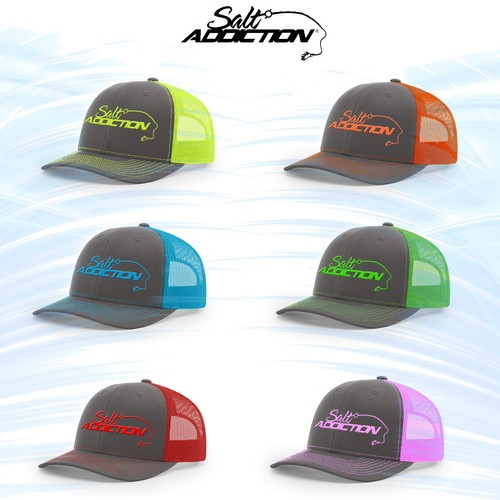 Salt Addiction Logo Hat Saltwater 