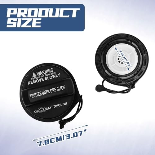 Gas Cap, Fuel Cap Cover ReplacementU, Car Accessories Fuel Tank 31010-3L600 - Picture 3 of 13