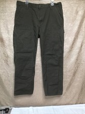 Carhartt Work Pants 38x30 Relaxed Fit Utility Carpenter Green