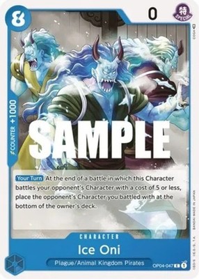 Ice Oni - OP04-047 - C - Near Mint