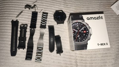 Amazfit T-Rex 3  Outdoor Smartwatch 48mm AMOLED Display, Offline Karten 