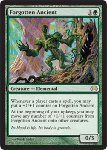 1x Forgotten Ancient MTG - Planechase (2009) - Light Play
