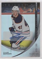 2020 Trilogy Rookie Premieres Silver Foil 16/199 Level 2 Tyler Benson Auto 0xd1
