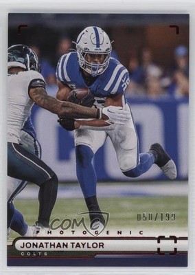 2022 Panini Chronicles Photogenic Red 50/199 Jonathan Taylor #PH-8 0kr0