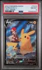 PSA 8 Pikachu V #TG16 2022 Pokemon Sword & Shield Lost Origin