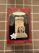 Hallmark Keepsake Magic Lincoln Memorial Light & Music Christmas Ornament - 1997