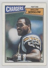 1987 Topps Kellen Winslow Sr #343 HOF 0c4