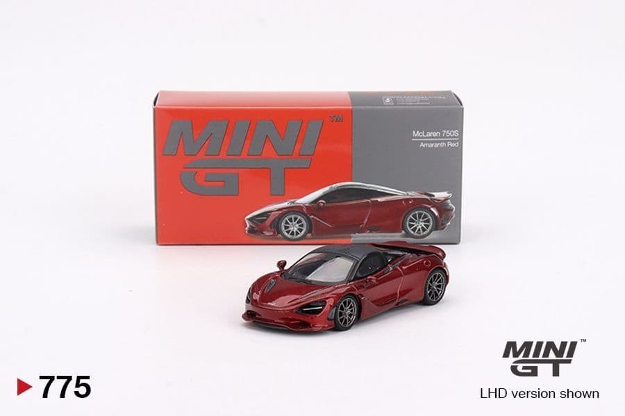 MGT00775-R MiniGT 1: 64 McLaren 750S Amaranth Red RHD