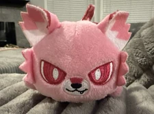 Aphmau MeeMeows 4" Mini Plush Claire's Exclusive - Halloween Pink Werewolf Cat
