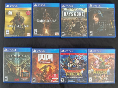 *PlayStation 4 Assorted Games - PS4 - (D-E) (Pick And Choice )-FREE SHIPPING*