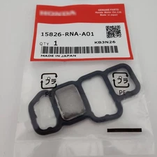 OEM Genuine VTEC Solenoid Gasket Seal Spool Valve 15826-RNA-A01 Filter for Honda