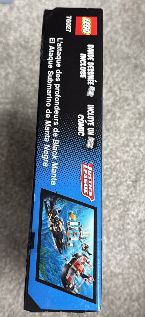 LEGO DC Comics Super Heroes: Black Manta Deep Sea Strike (76027