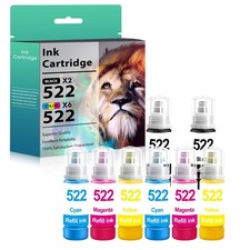 Ink Compatible with Epson 522 Ecotank ET-2400 4810 4800 2840 2800 2803 2720 4700