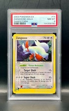 Zangoose 14/100 Holo Rare - 2003 Pokémon EX Sandstorm PSA 8 - LOW POP VINTAGE on eBay