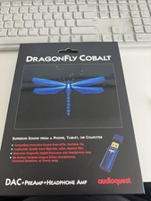 AudioQuest - DragonFly Cobalt USB DAC Preamp Headphone Amp – Original Package 
