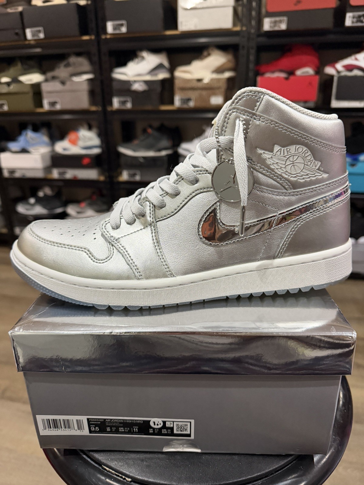 Nike Air  Jordan 1 High Golf Gift Giving Pack Men's FD6815-001 Size 9.5