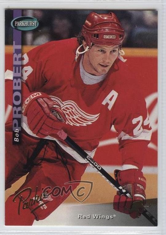 1994-95 Parkhurst Gold Parkie Bob Probert #71 0q3