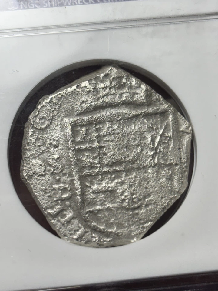 1612-1621 S D Spain 8 Reales Sao Jose Shipwreck Recovery NGC Certified - Image 2 of 3
