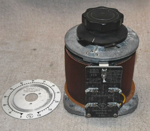 Ohmite VT-8 0-140vac Autotransformer Variac