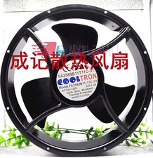 COOLTRON FA2589B11-11C-31 AC100-125V 0.8A/0.1A High Airflow Metal Cooling Fan
