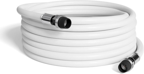 75ft White RG6 Coaxial Cable - UV Resistant, Perfect for Satellite and Antenna - Picture 3 of 11