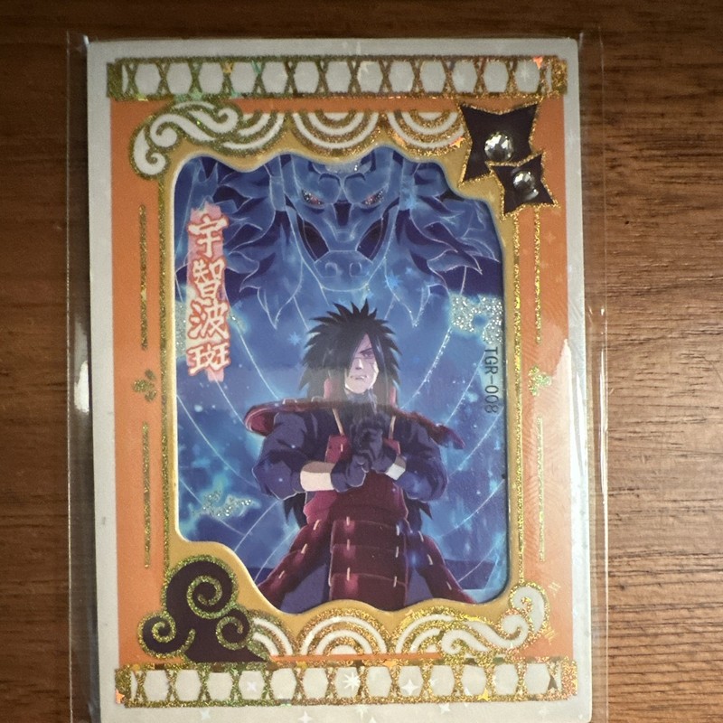 Naruto Madara Uchiha GR-008 Hologram Non-Sport Trading Card 188/188