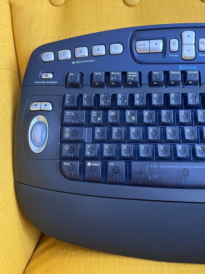 NEU! Microsoft Keyboard Elite for Bluetooth Tastatur Mod. 1002 QWERTZ-Layout - Bild 2 von 4