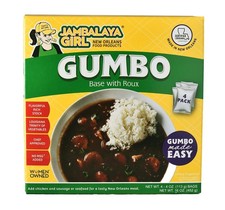 Gumbo Base With Roux New Orleans Soup Mix 4 Oz 4 PCS Authentic Delicious Meal