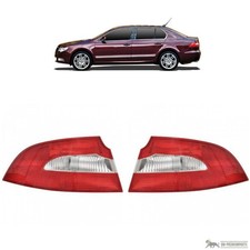 Original Depo / TYC Heckleuchten SET passt für Skoda Superb II (3T4) ab 08-13