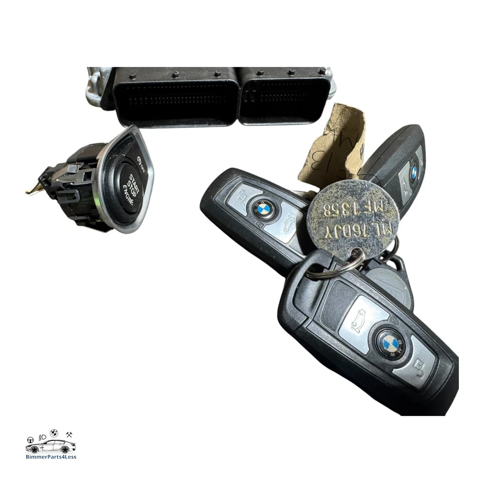 2016 BMW F30 F31 3 Series 330d XDRIVE ECU Kit with 3 Keys N57 Auto 8586540 - Image 3 of 4