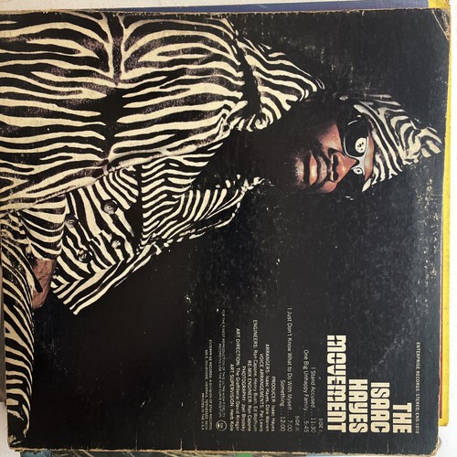Isaac Hayes The Isaac Hayes Movement OG 1970 LP Soul Funk Enterprise Records 12" - Bild 3 von 4