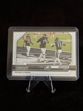 Mekhi Becton 2024 Panini Super Bowl LIX Champions NFL #12 Football Card Eagles