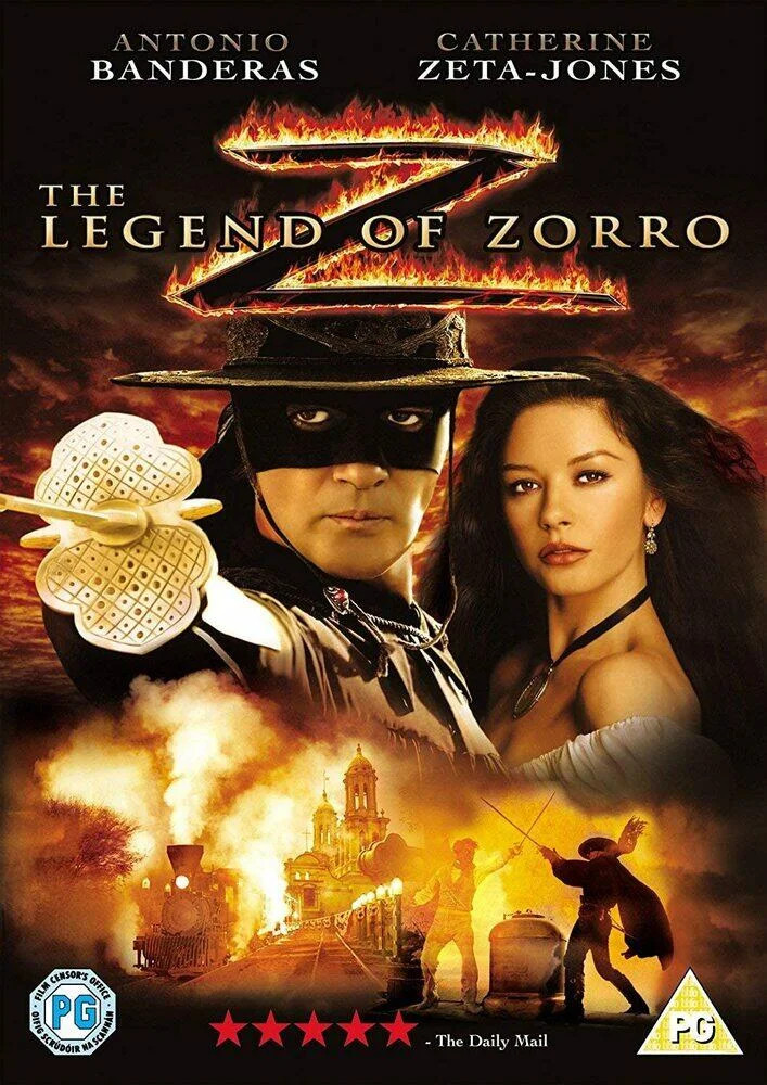 The Legend Of Zorro DVD