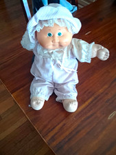 Soft Body Baby Doll Blue Eyes Blonde Straight Hair Light Complexion Outfit Hat