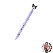 New Sanrio Kuromi Mascot Ballpoint Pen ABS Resin Black Ink 926795