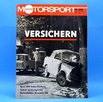 Illustrierter Motorsport IMS 12 1981 Suhl Meisterschaften Güstrow Ehrentafel U