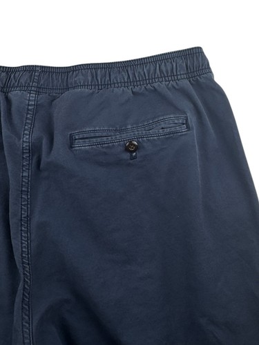 Gap Khakis Drawstring Twill Joggers Mens Large Navy Blue Nautical Pull On - Picture 15 of 17