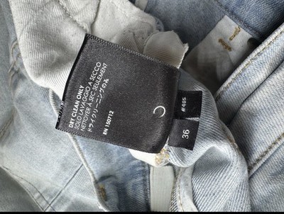 *AUTHENTIC* LIGHT WASH AMIRI JEANS SIZE 36