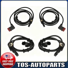 4PCS All Wheels Front & Rear Premium ABS Wheel Speed Sensor for Mercedes-Benz