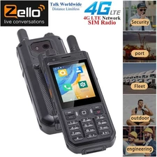 4G Rugged Smartphone Android 10 PTT 2-WAY Walkie Talkie Radio Dual SIM UNIWA F70