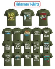 New Fisherman T-Shirts | For Fish Lover Men's | Novelty | Gift Funny Top Tee