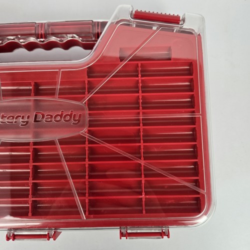 180 Battery Daddy Storage System Caddy Organizer with Case and Tester Seen On TV - Picture 5 of 10