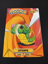 Pokemon 2024 Card Tops Pokedex Database Set Caterpie 10 Peru US Seller
