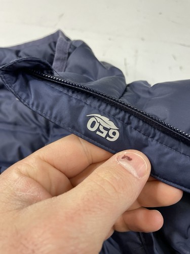 Columbia 650 Daunen Puffer Jacke Damen Small Blau Full Zip Leicht Outdoor - Bild 4 von 8