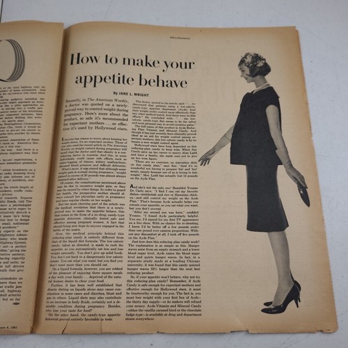 Chicago Sunday The American Weekly June 4 1961 Blackmailer Battle Oleg Cassini - Picture 6 of 9